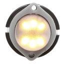 Whelen VTX9F Vertex DUO Super-LED Dual Color - (Amber/White)