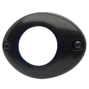 Whelen VTXFB Black Flange Surface Mount Kit - Vertex