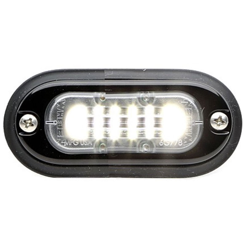 Whelen TLMIC ION Mini T-Series 12VDC Warning Light,  Clear - White