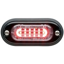Whelen TLMIR ION Mini T-Series 12VDC Warning Light, Clear - Red