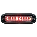Whelen TLIR ION T-Series 12VDC Warning Light, Clear - Red