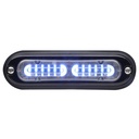 Whelen TSS0B ION T-Series 12VDC Warning Light, Clear - Blue