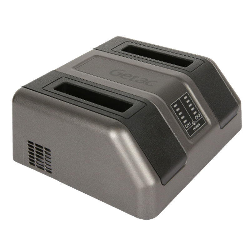 Getac GCMCU6 Dual Slot AC Battery Charger - V110