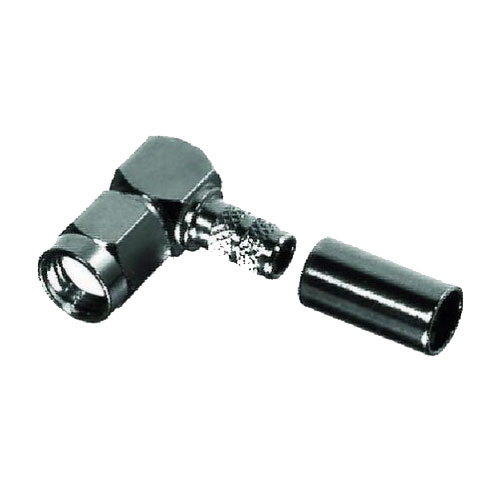 RFI RP3010-1C Right Angle SMA Male RP for RG58, LMR195