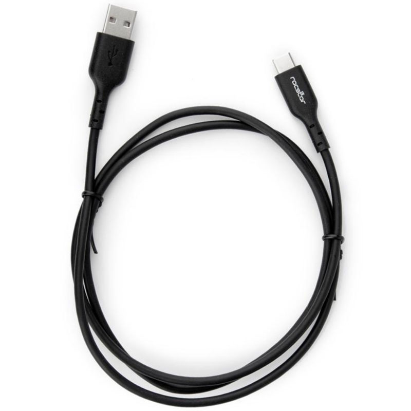 Rocstor Y10C144-B1 USB-A to USB-C Charging Cable - 3 ft