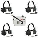 Setcom MAG-900 LiberatorMAX Wireless Intercom, Radio PTT Fire Bundle