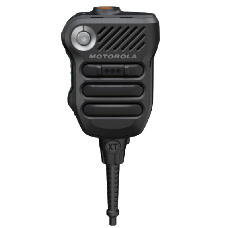 Motorola PMMN4152BBLK XVE500 Speaker-Mic, Black - APX NEXT, APX 8000