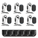 Motorola TLK 25 WAVE Wearable Wi-Fi Radio 6-Pack, Charger