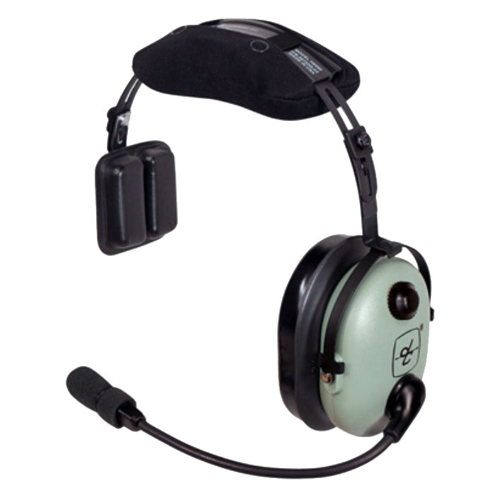 David Clark 40722G-03 H8590 Pro Audio Over-the-Head Single-Ear Headset 