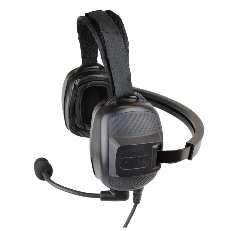 OTTO V4-10047 ClearTrak Behind-the-Neck Headset - Motorola CP200d, R2