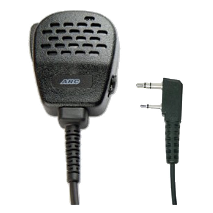 ARC S12002 IP54 Noise-Canceling Speaker-Microphone, 3.5mm - Kenwood