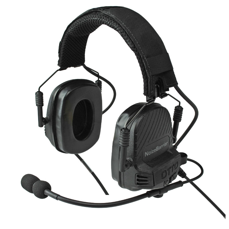 OTTO V4-10995 NoizeBarrier TAC Dual Com Headset, Left Detachable, Right HW Nexus TP120's