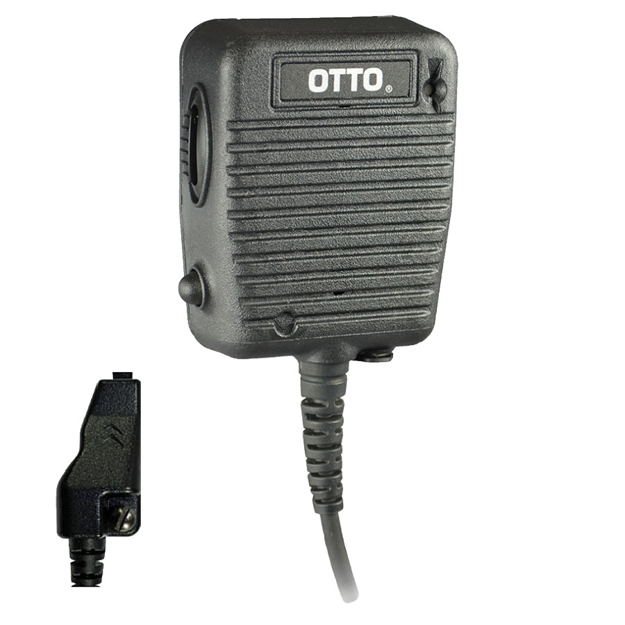 OTTO V2-S2KC12111-S Storm Speaker-Mic, IS, 3.5mm, Vol, Emergency - Kenwood TK-3140, VP6000