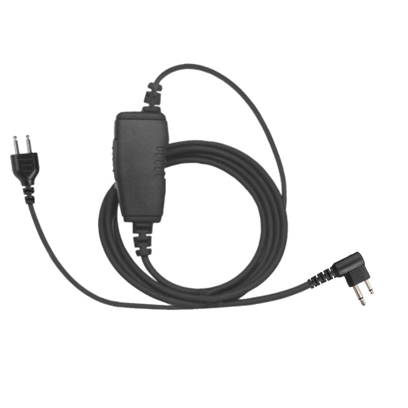 OTTO LOC E1-1W2MG131 1-Wire Kit, PTT (requires earpiece) - Motorola, Hytera 2-Pin