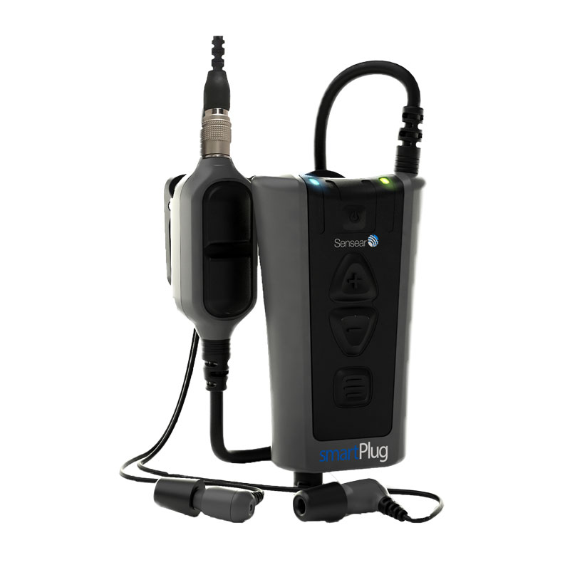 Sensear SmartPlug 31dB NRR, SENS, Bluetooth, Short Range, 2-Way Radio Earplugs
