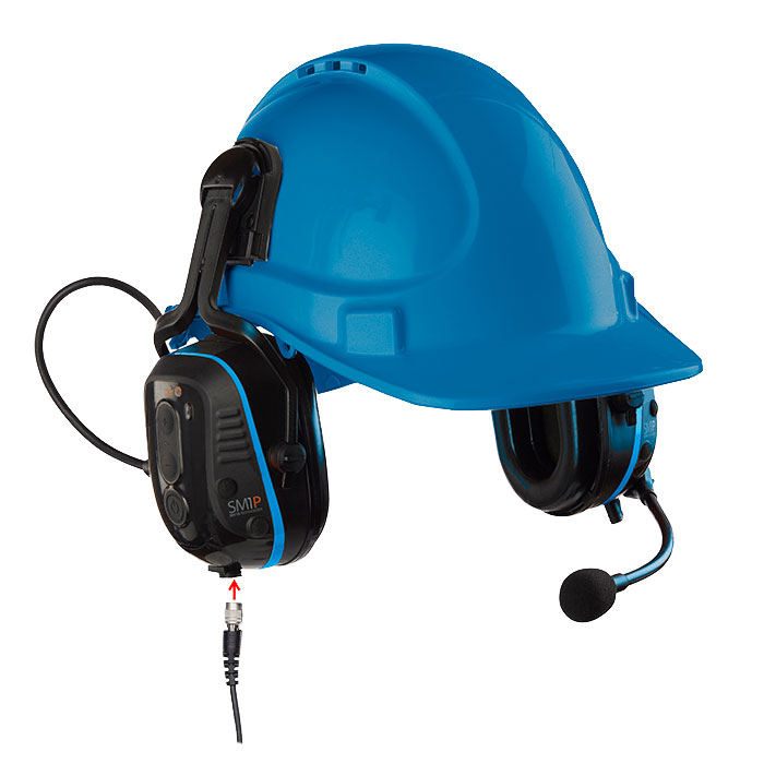 Sensear SM1P02 Helmet Mount Headset 23dB, SENS, Bluetooth, Short Range, Radio