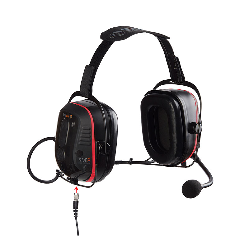 Sensear SM1P02 IS Neckband Headset 24dB, SENS, Bluetooth, Short Range, Radio