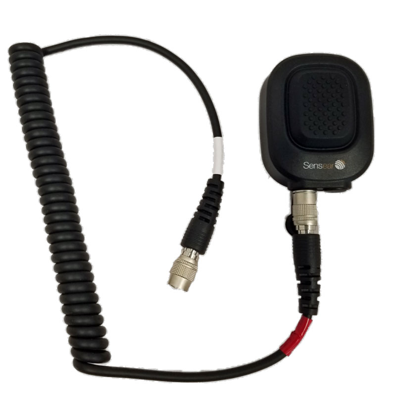 Sensear SRCK6170CR02 IS External PTT, Coiled Cord - SM1P02 Series