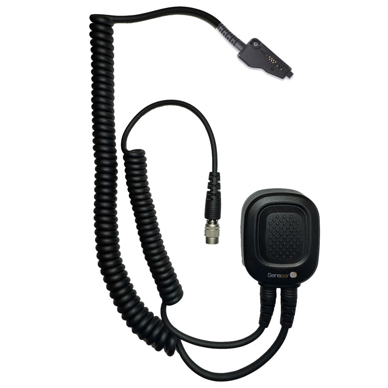 Sensear SRCK6111CR02 SM1P02-IS, ISDP Intrinsically-safe Adapter Cable - Kenwood NX-5200, VP8000