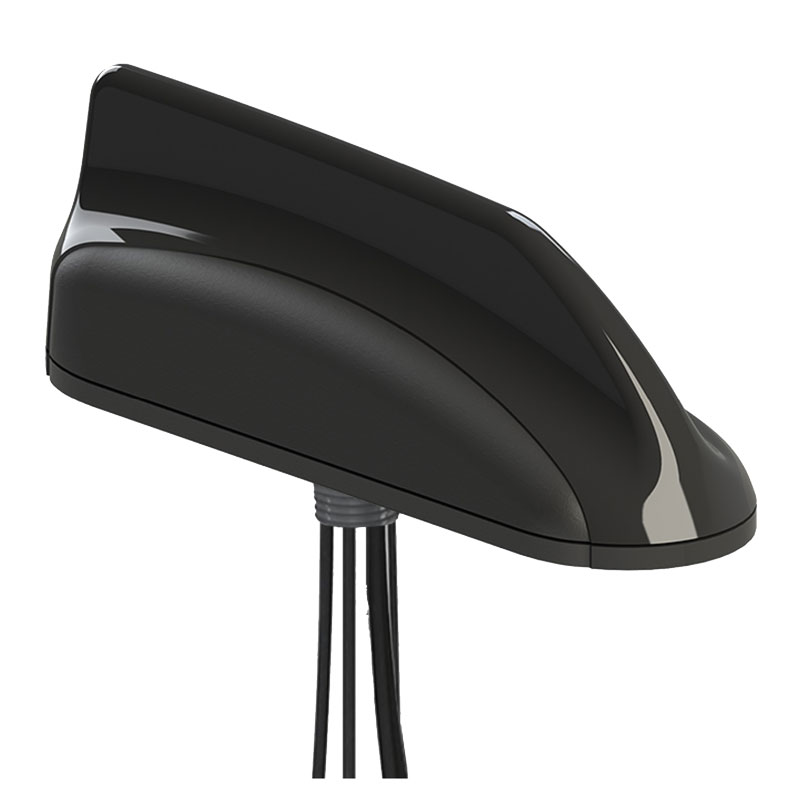 Mobile Mark MXFG508 MaxFin 5-in-1 5G/WiFi/GPS Antenna, Black, 15 ft