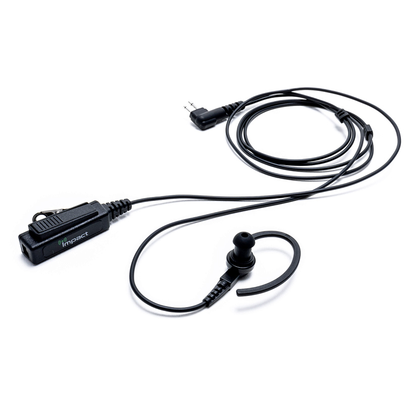 Impact M1-P2W-EH4 2-Wire Earpiece, Earhook - Motorola CP200d, R2