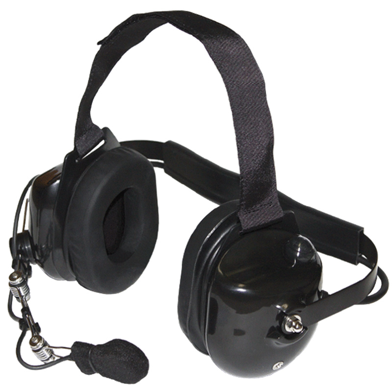 Klein TITAN Dual-Muff High Noise Headset, Boom Mic