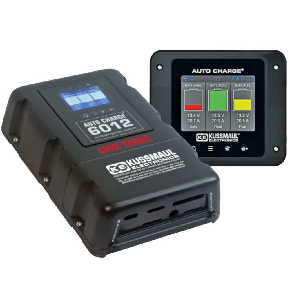 Kussmaul 091-266-12-60-RCP Chief Smart Charger 6012, Remote Panel