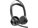 HP Poly Voyager Focus 2 Microsoft Teams Certified USB-C-C Headset +USB-C/A Adapter-WW