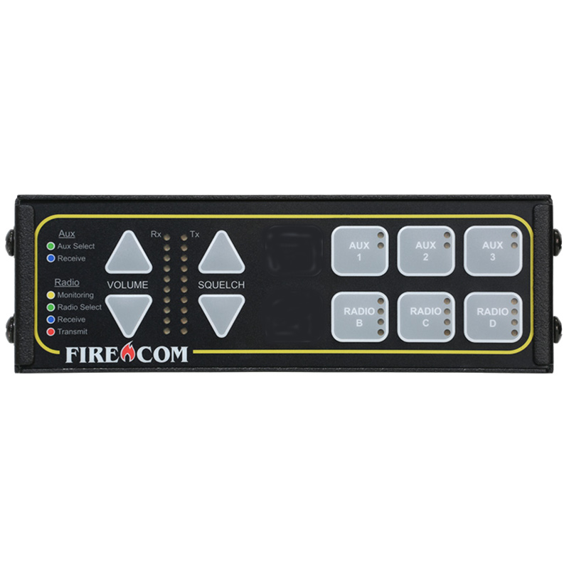 Firecom 5300D Digital Intercom - 3 Radios, 3 Aux I/O