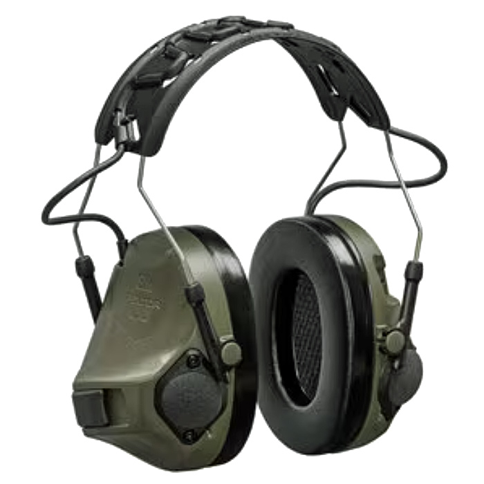 3M Peltor MT14H418A-09 GN ComTac VIII Hearing Defender Headset - Green