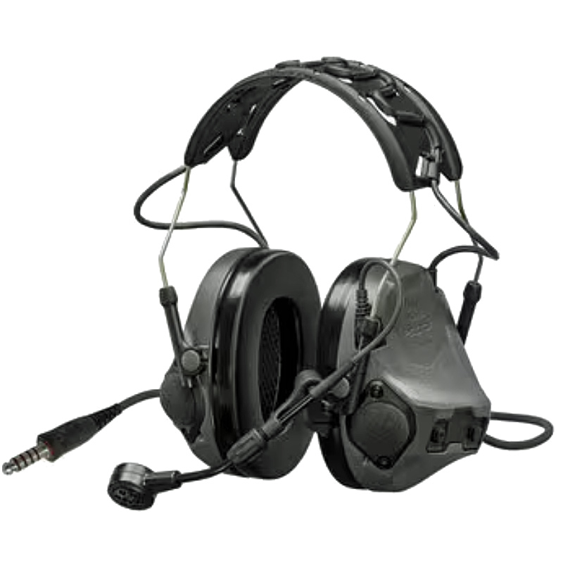 3M Peltor MT14H418A-92 GE ComTac VIII Headset - Grey Multi-Comm
