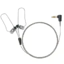 N-ear 360 Flexo Dynamic Dual Ear Receive-Only Earpiece, 24 inch Cable, 3.5mm