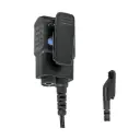 N-ear Choice Compact Mic/PTT, Braided Fiber, 3.5mm, TA - Tait TP3000, TP9000