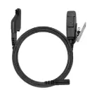 N-ear 3.5F+2W-TA 2-Wire Braided Fiber Mic, PTT, 3.5mm - Tait TP3000, TP9000