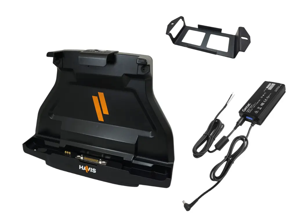 Havis DS-GTC-222-BW Docking Station, Power Supply - Getac F110