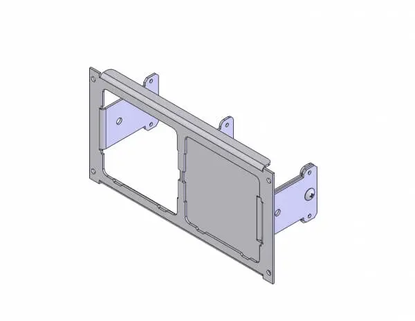 Havis C-EB45-APX-1P 4.5" Mounting Bracket - Motorola APX Charger