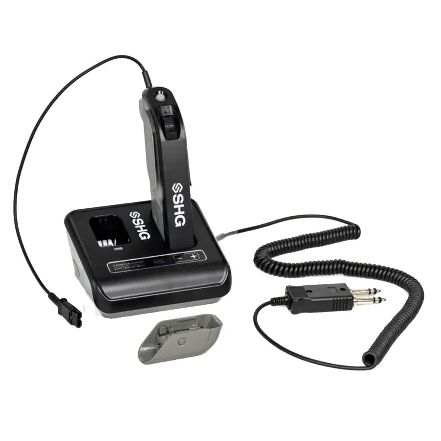 SHG S D200 DECT Wireless PTT (Push-To-Talk) Headset Adapter