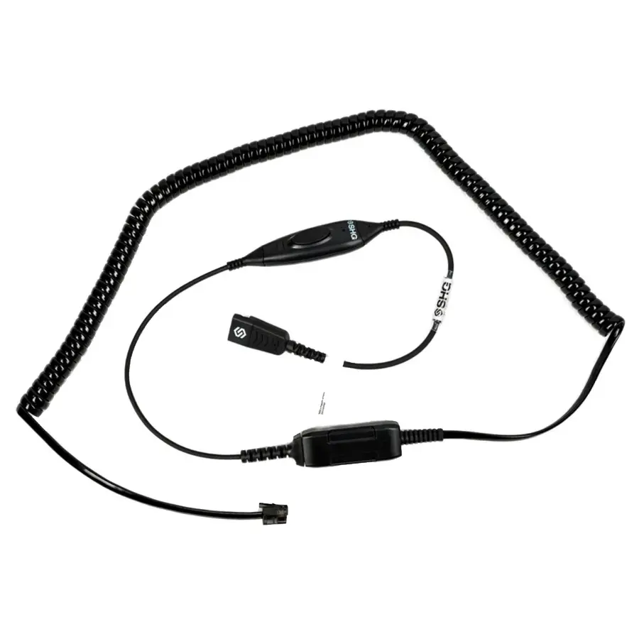 SHG S M135-PTT/AVAYA QD to RJ9 PTT Adapter Cable - Avaya Phones