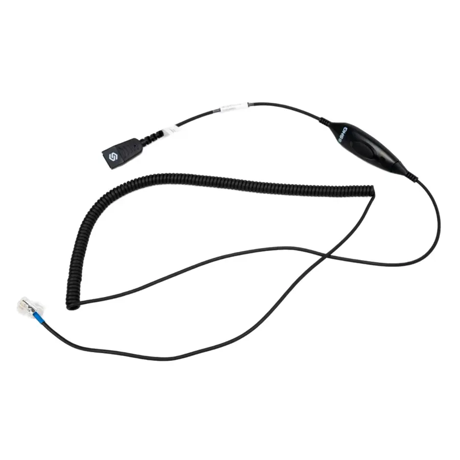 SHG S M135-PTT/STANDARD Push-To-Talk QD to RJ9 PTT Adapter Cable