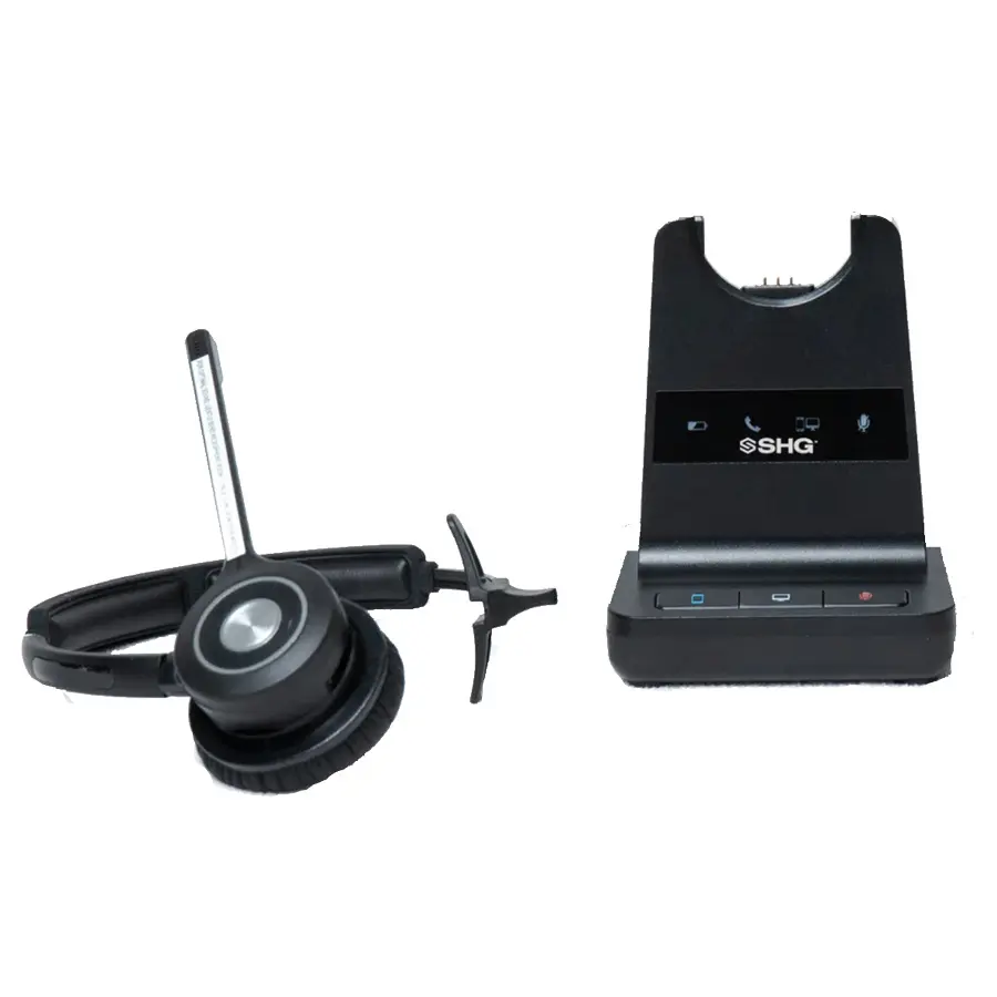 SHG S 250 Monaural DECT Wireless Headset, Noise Canceling Mic