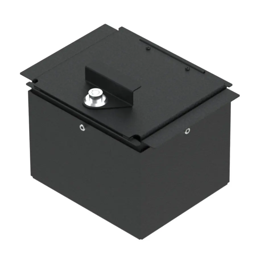 Gamber-Johnson 7160-2144-01 Locking Adjustable Depth Console Storage Pocket - 5"