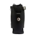 Boston Leather 5745RC-1 Radio Holder, D-Rings - Motorola APX N70 XE