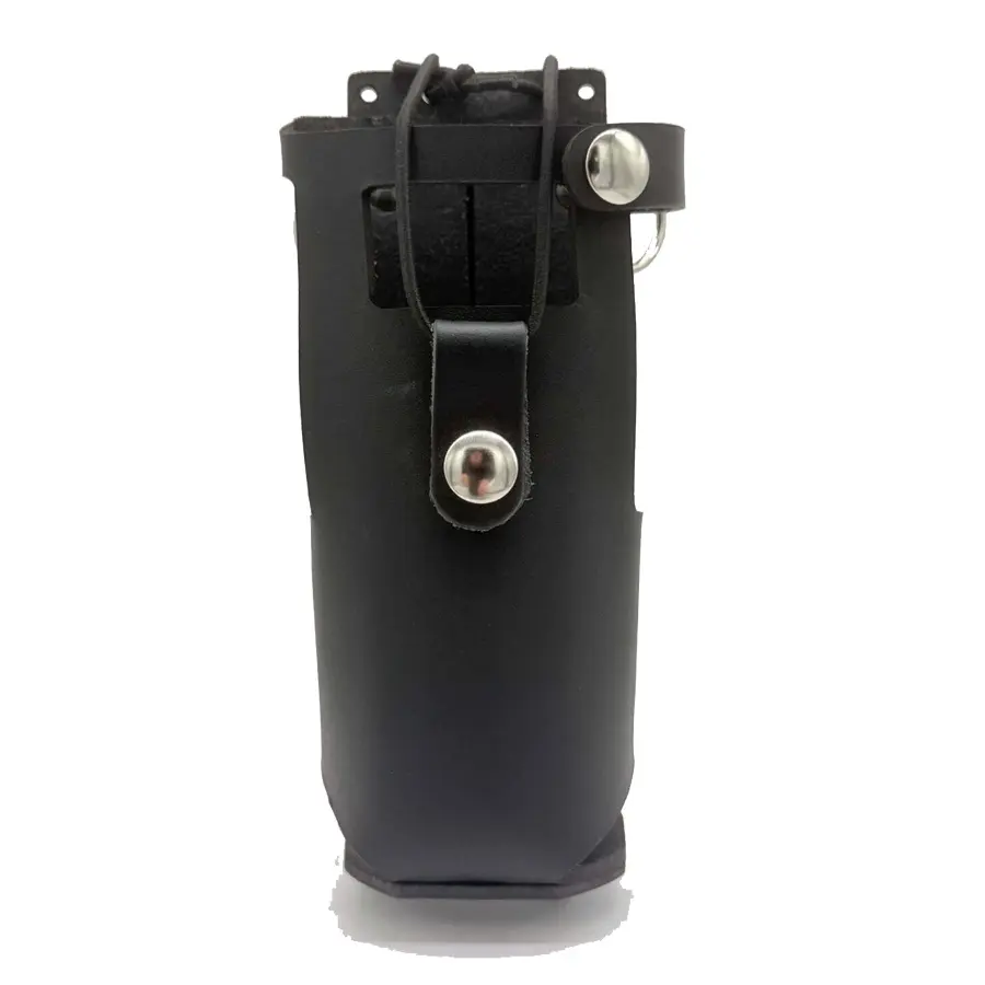 Boston Leather 5744RC-1 Radio Holder, D-Rings - Motorola APX NEXT XN