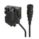 3M Peltor FL705-163 FL7000 5-pin PTT Adapter - L3Harris PRC-163
