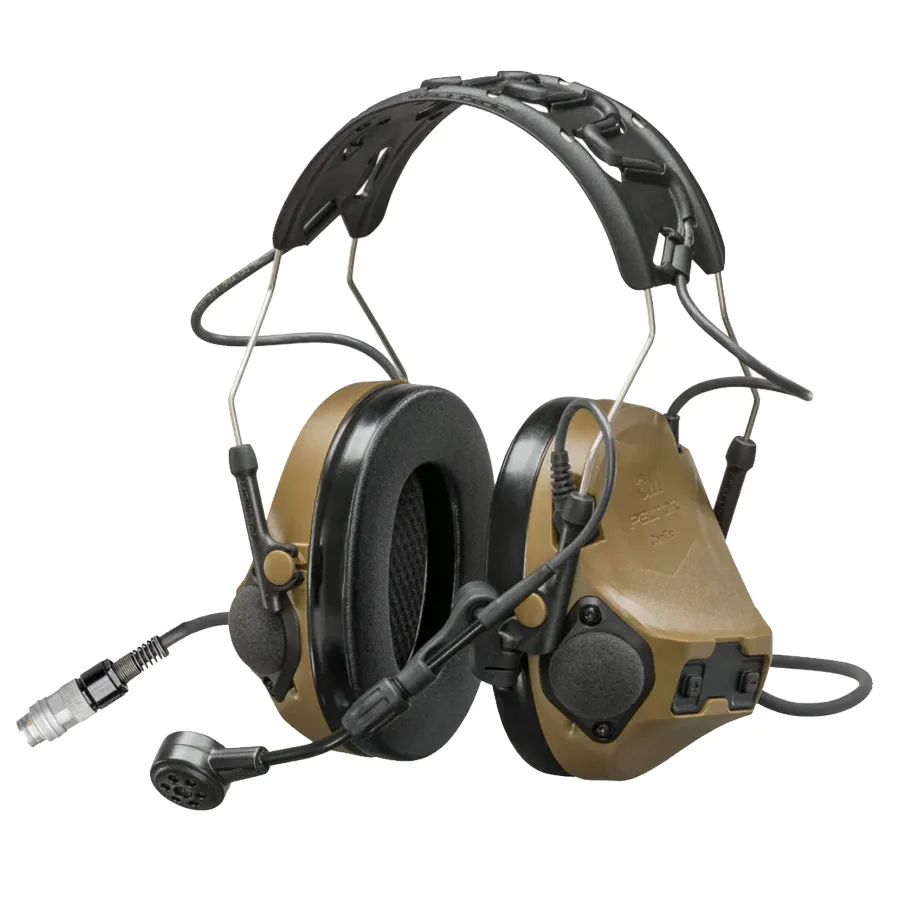 3M Peltor MT14H418A-109 CY ComTac VIII Headset - Brown Multi-Comm (10-pin)