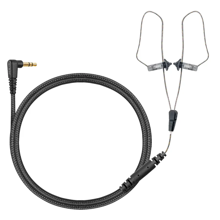 N-ear 360 Flexo 24" Braided Fiber Listen-only Radio Dual Earpiece