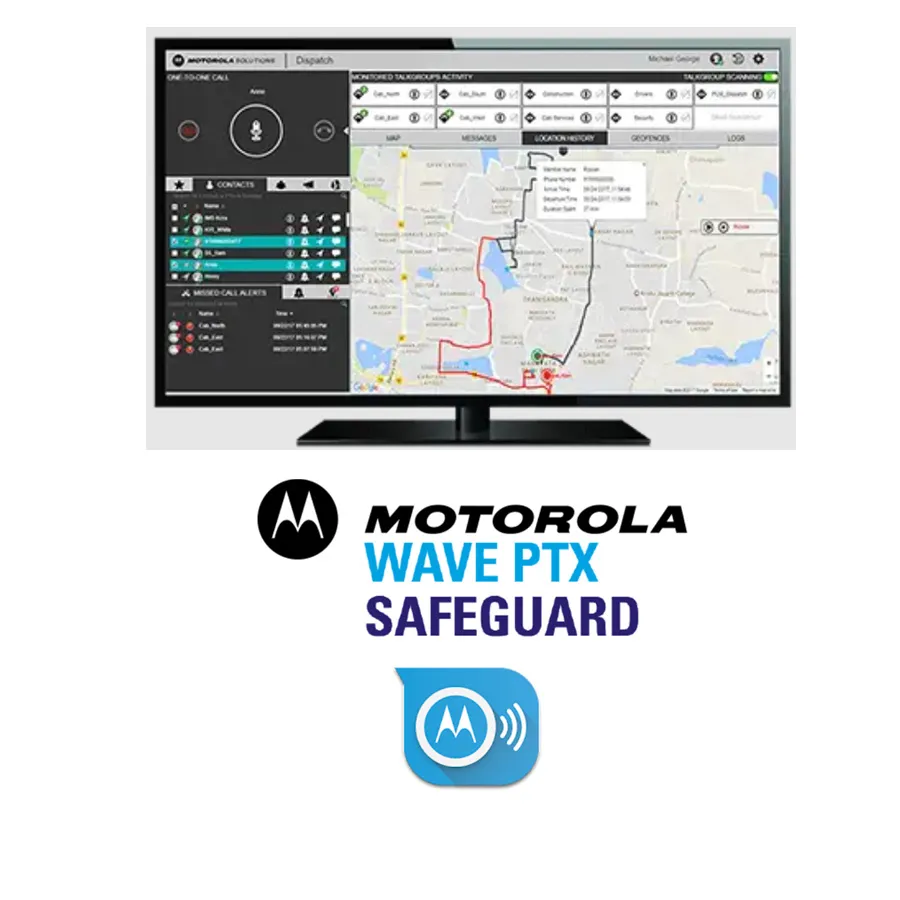 Motorola WAVE Dispatch with SafeGuard Package