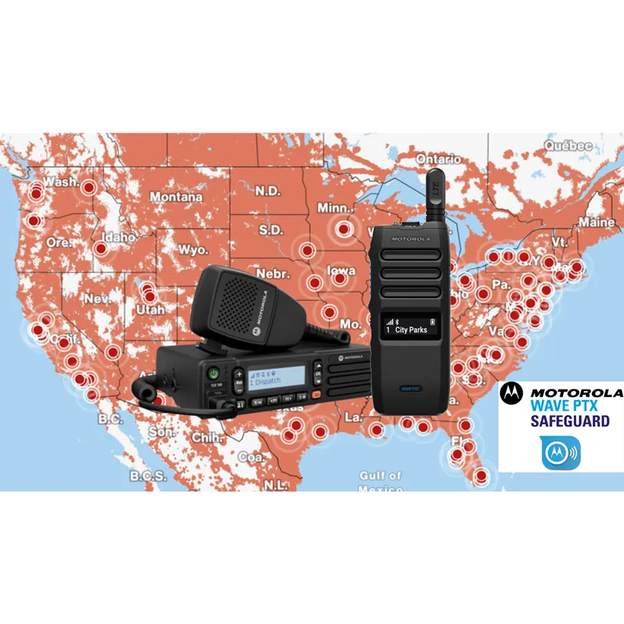 Motorola WAVE PTX Subscription with SafeGuard - TLK 110, TLK 150