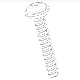 [03009288001] Motorola 03009288001 Self-Threading Screw - 20 Pack