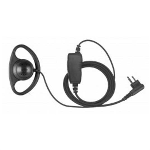 [1WDR-M] Magnum 1WDR-M D-Ring Earpiece, Inline Mic - Motorola BPR, VL50